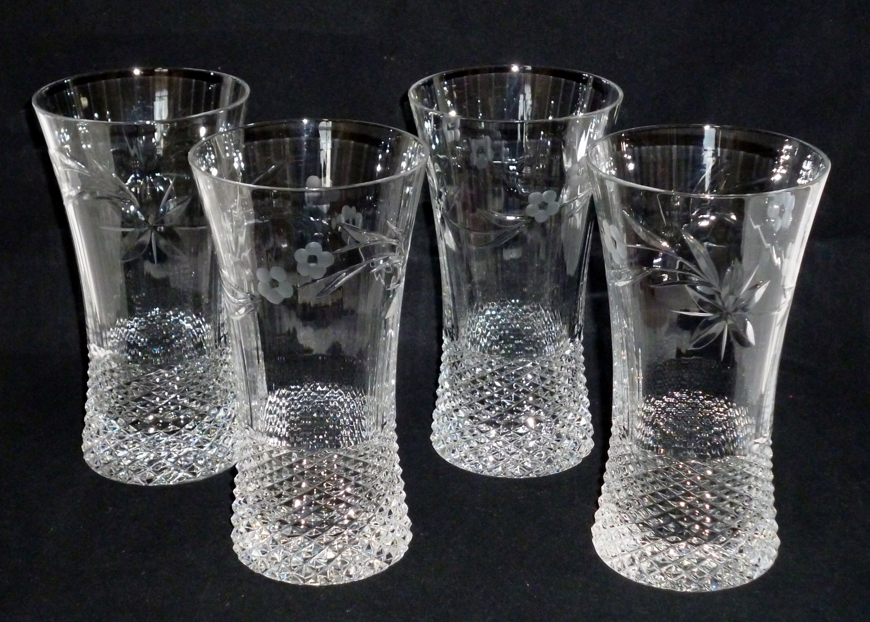 Mikasa Crystal WIND DRIFT Water Goblet EXCELLENT Multiple Available 