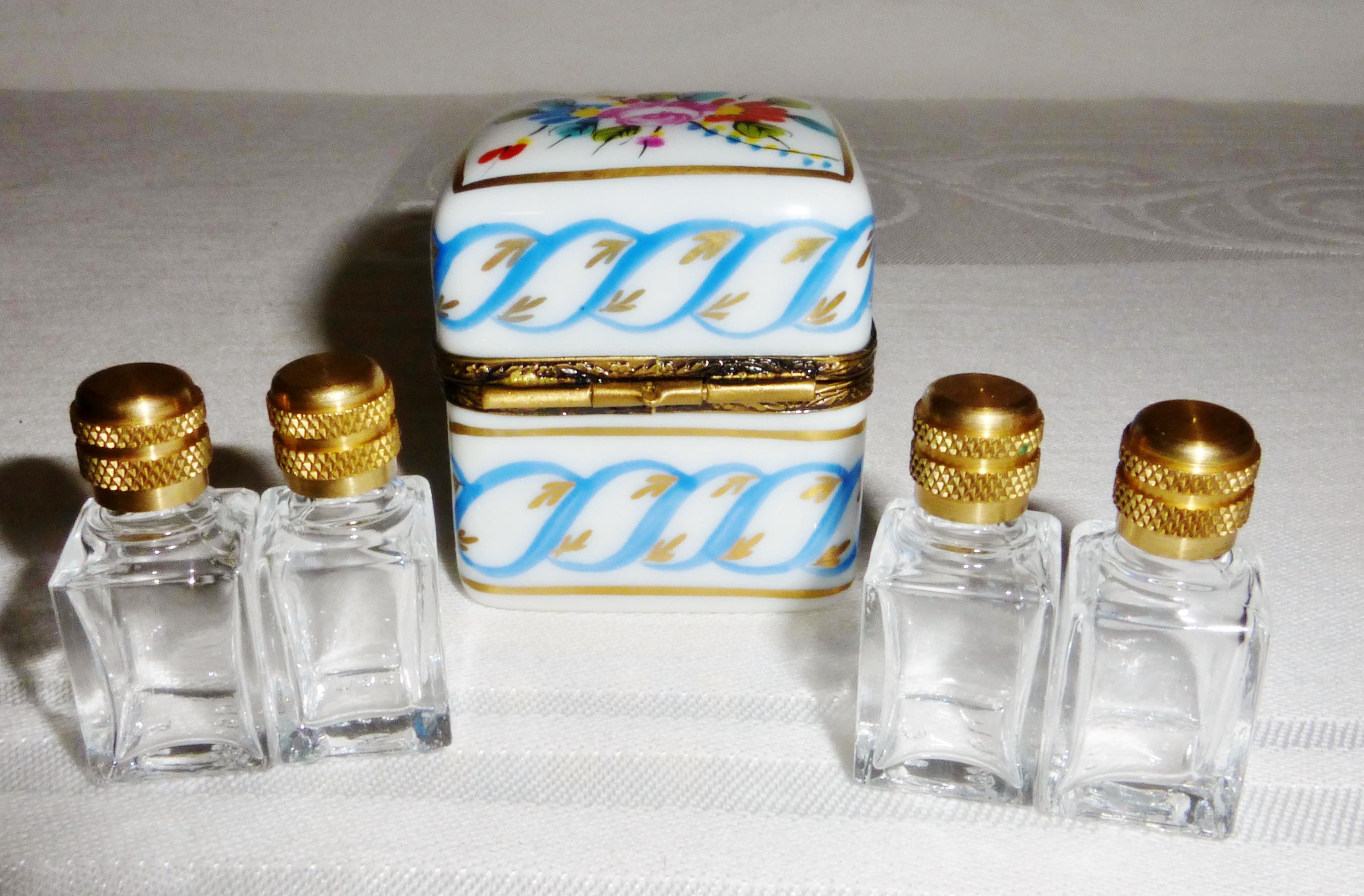 E LIMOGES ボックス　香水瓶 Perfume Chest Limoges Boxes | LimogesCollector.com