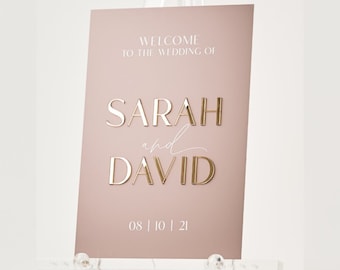 FULL Acrylic welcome sign, welcome sign, Wedding Welcome Sign, acrylic Welcome Sign,   Wedding signs