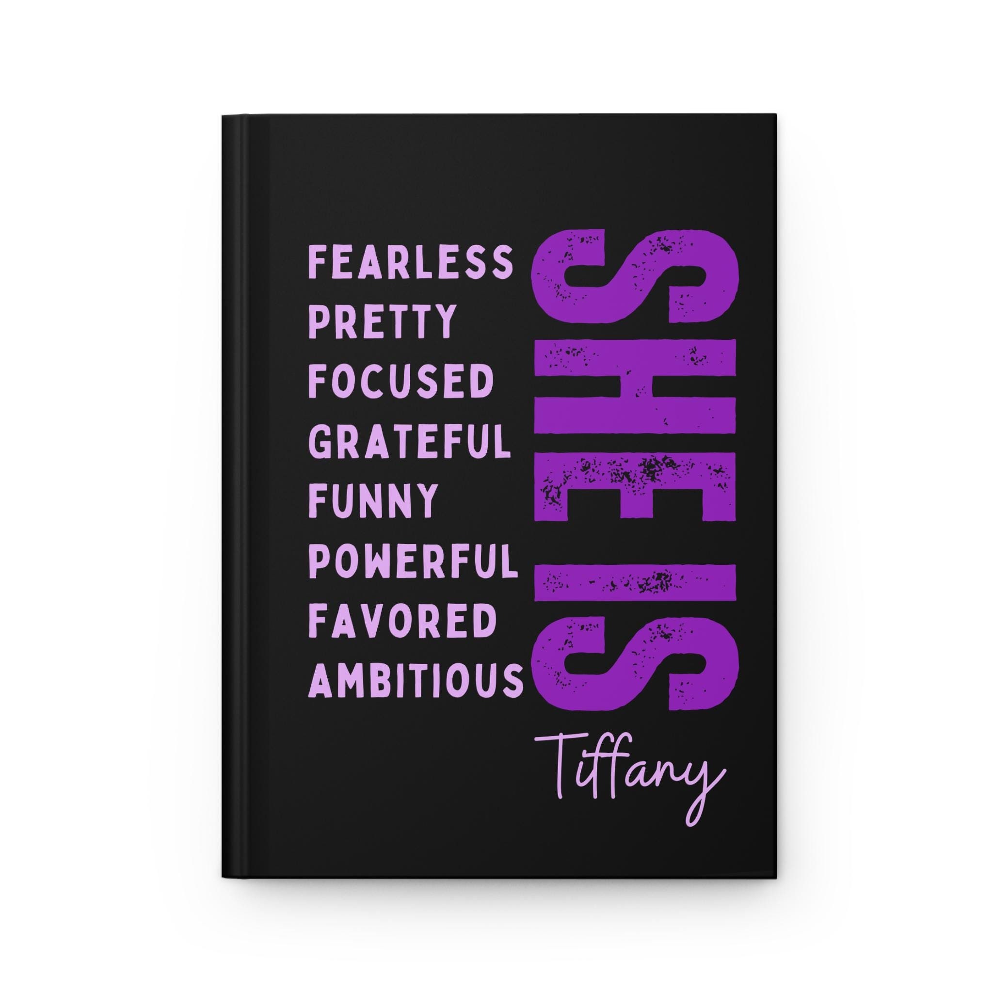 Personalized Journal She Is, Customized Journal Notebook, Womens Journal, Inspirational Gifts, Lined Notebook, Writer Gifts, Prayer Journal