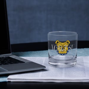 NCA&T Whiskey Glass (10.5oz)