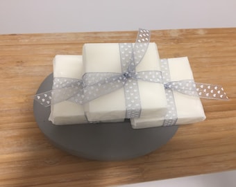 4 x 50g Mini Soaps UK Natural Goats Milk Handmade Soap Goats Milk Guest Soaps Travel Soaps Wedding Guest Gift  Curated Naturally UK