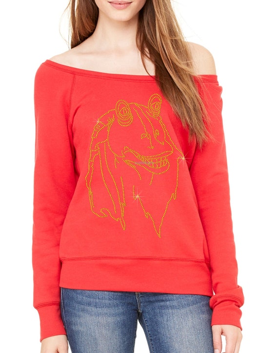 Canvas Ladies/' Sponge Fleece Wide Neck Sweatshirt Jar Jar Binks Bella ndk1823