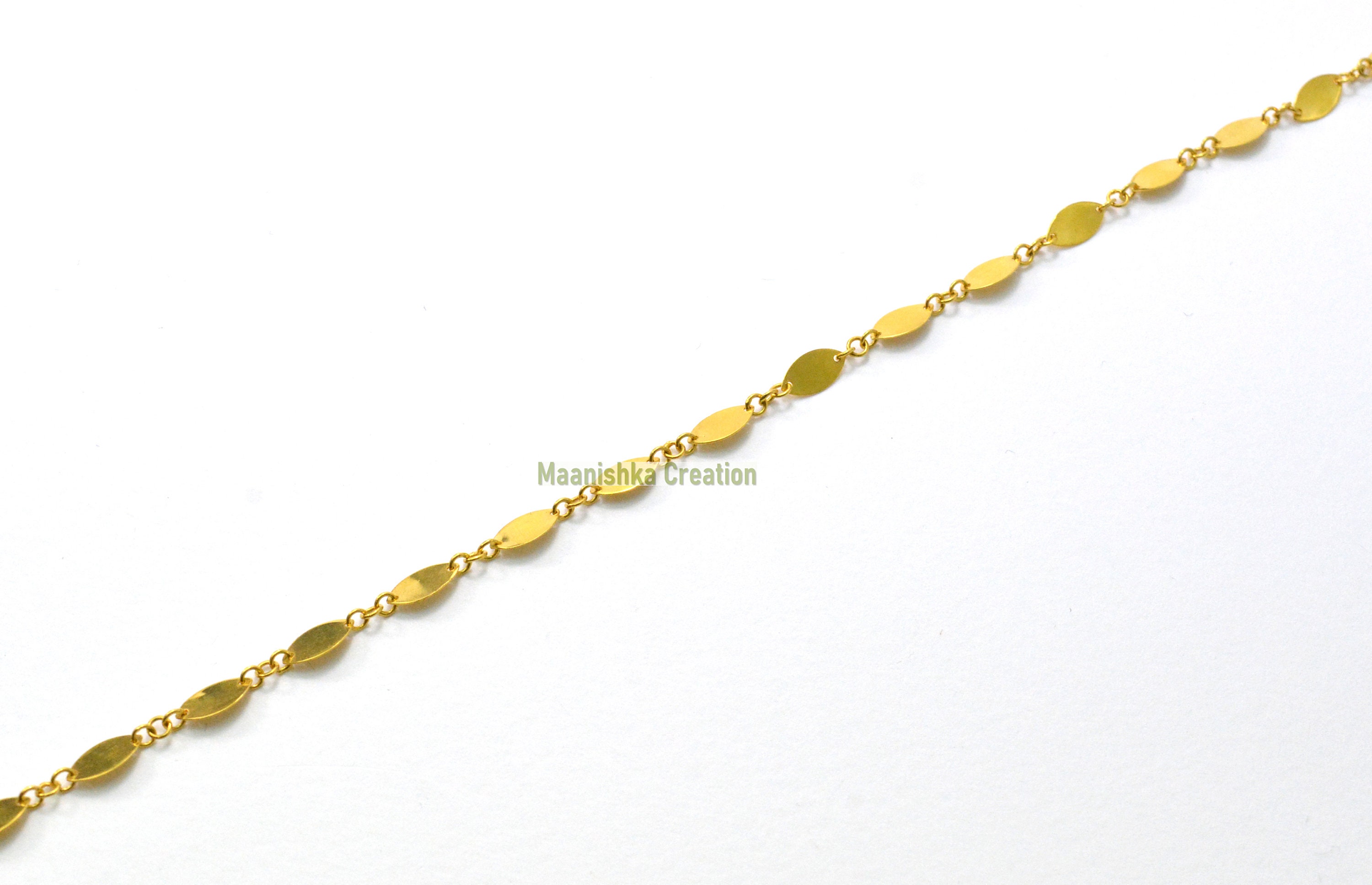 14k Gold Filled Marquise Chain, 2.1 x3.2 mm, (GF-086)
