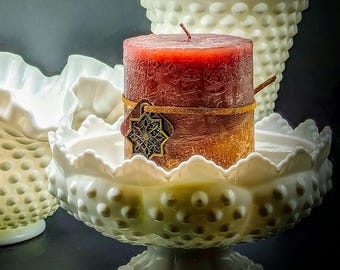 Vintage Fenton Hobnail Milk Glass Pieces (Candle Holder, Bowl, & Planter)