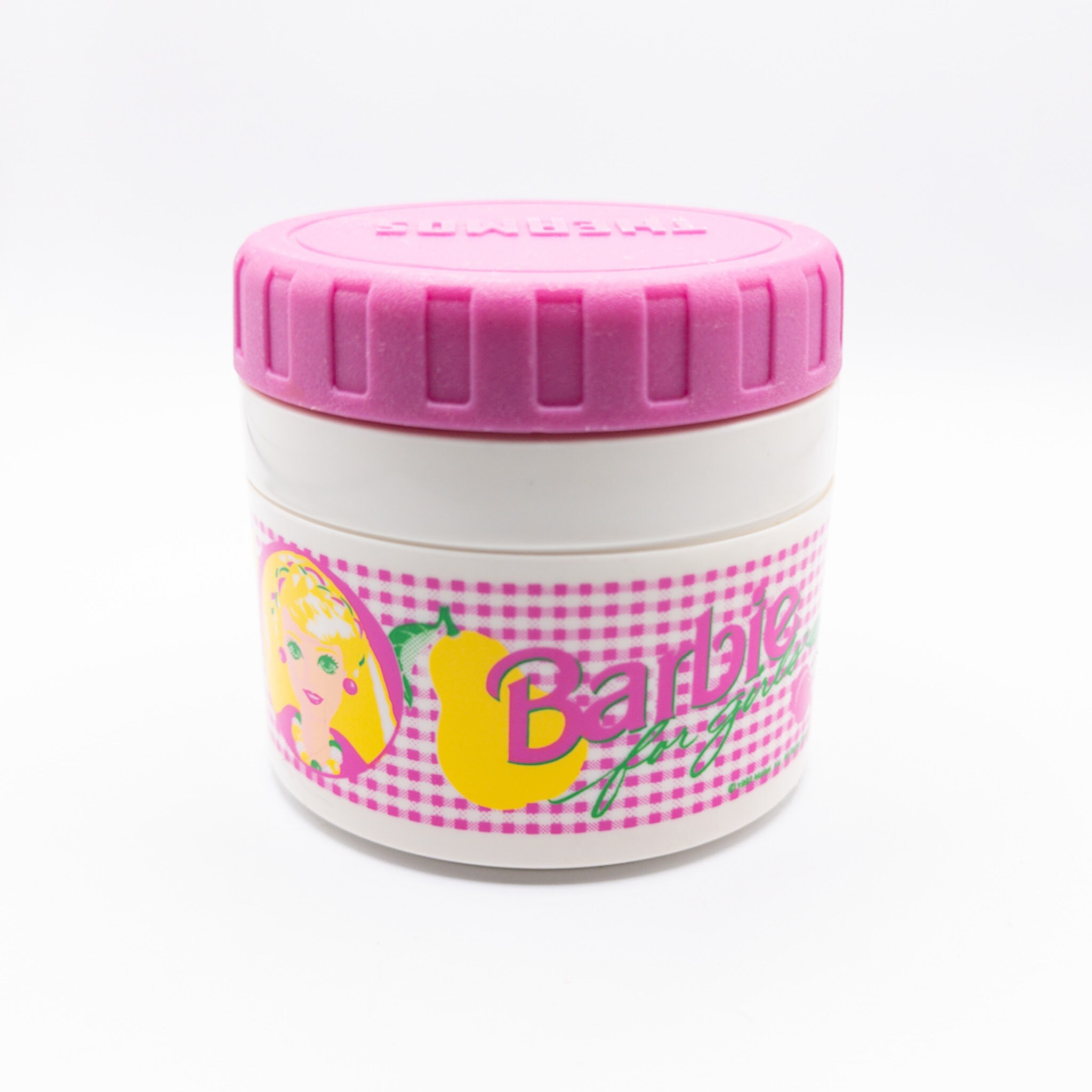 Vaso Termo Térmico Barbie Rosa Grabado Láser