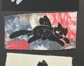 Parche de gato de mantequilla