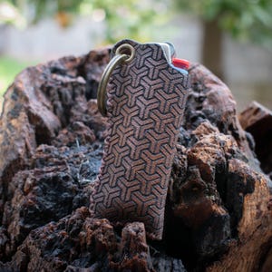 Leather Case for Bic Lighter, Bic Lighter Case, Lighter Holder, Handmade Leather Lighter Case, Brown Leather Bic Pouch 3D Design