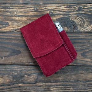Suede Cigarette Case