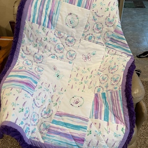 You are Loved Butterfly Quilt