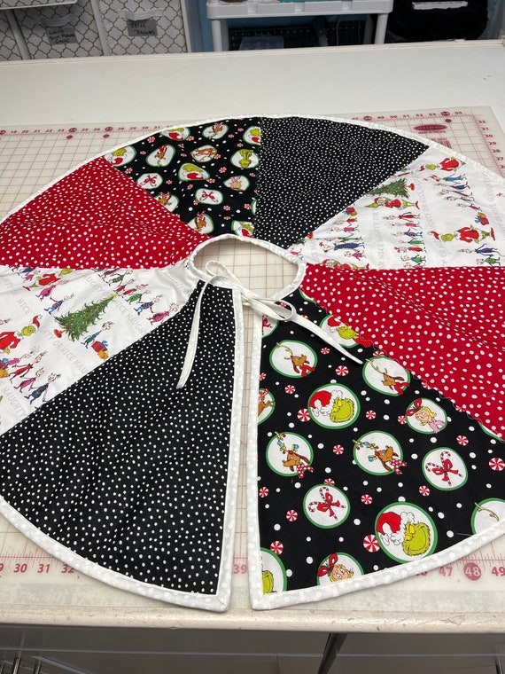 The Grinch Tree Skirt Etsy