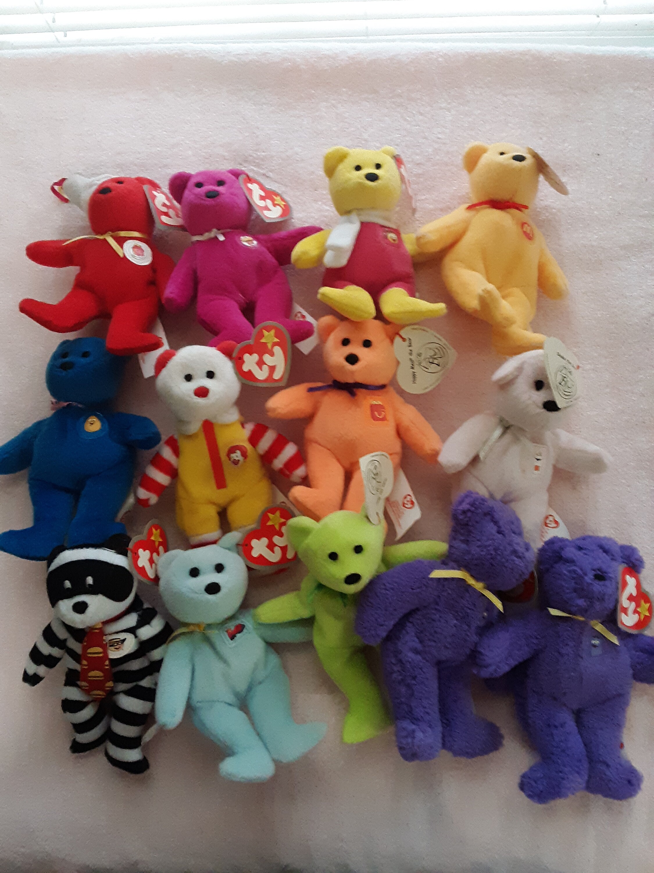 mcdonald's 25th anniversary beanie babies