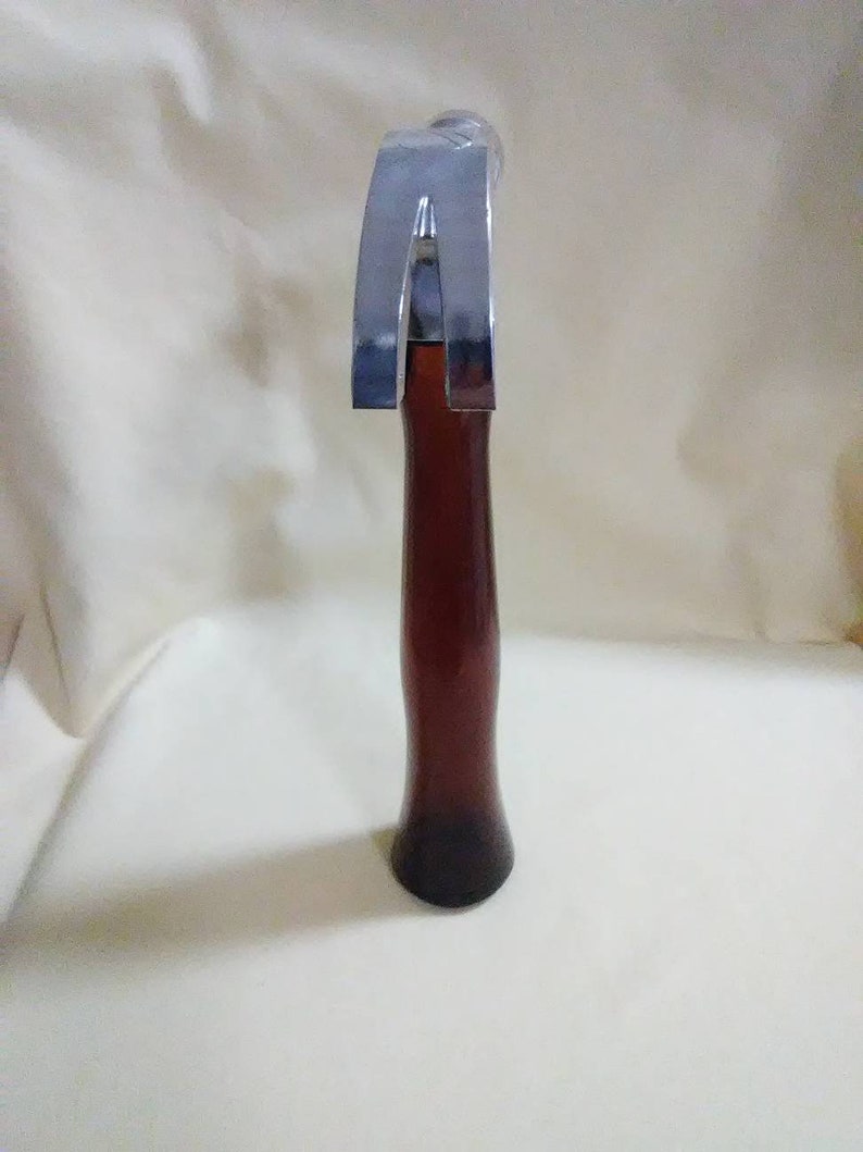 Bottle Vintage Avon Amber Glass Hammer Decanter