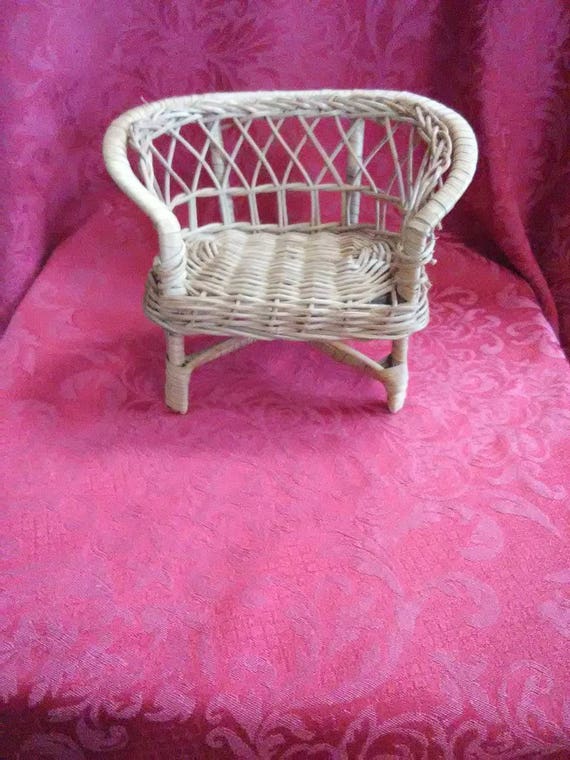 wicker barbie furniture