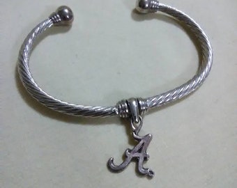 Vintage. The "A" bangle bracelet. Perfect for the Alabama fan