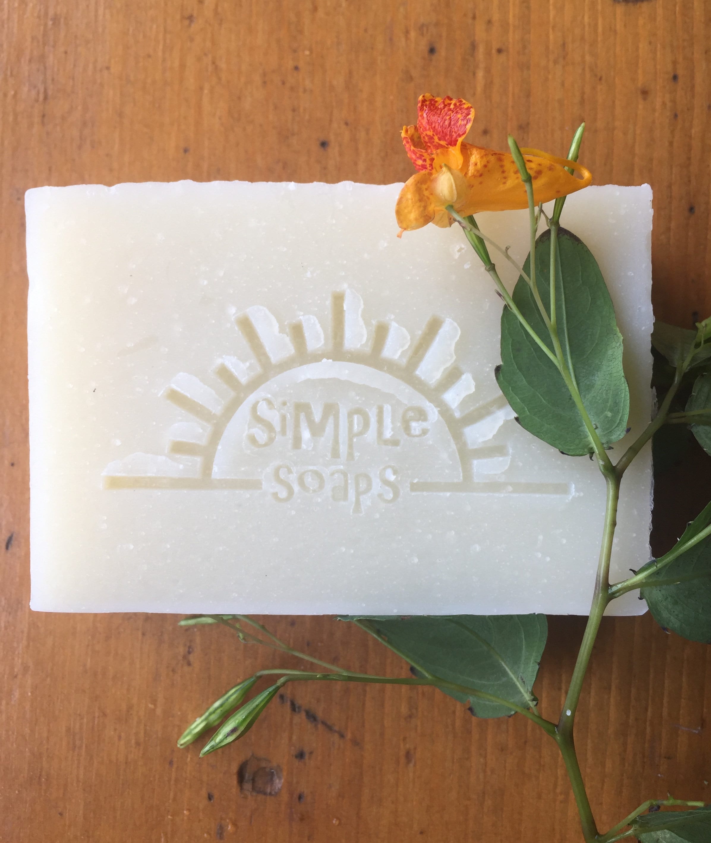 Old Fashioned Lye Soap with Jewel Weed (for Poison Ivy)