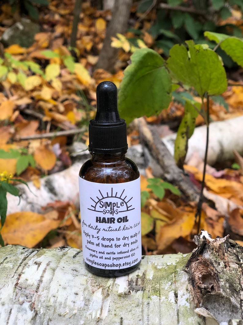 Hair Oil / Dry Scalp or Ends Etsy
