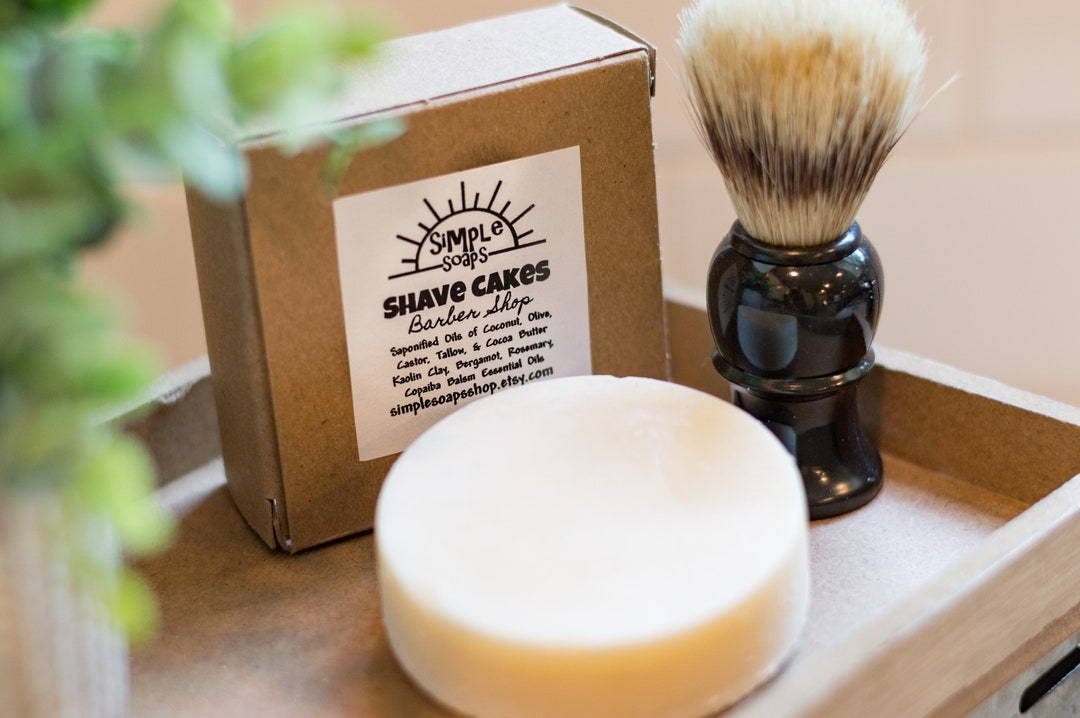 Shave Cake / Shaving Cream / Barber Shop Shave Cakes / Etsy