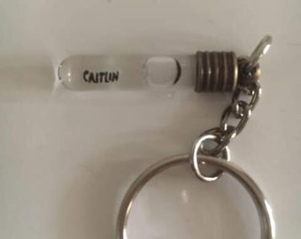 Name Rice Keychain - Etsy UK
