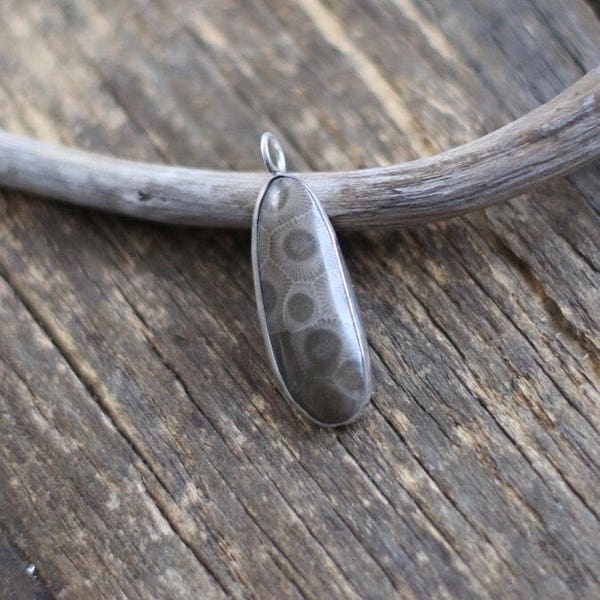 Petoskey Stone Pendent