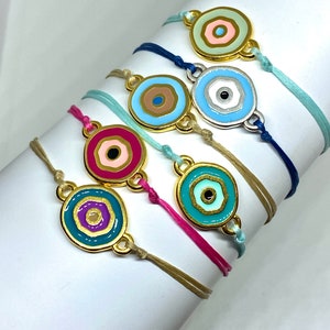 Paezo: Handmade Greek Cord Bracelet, Friendship Bracelet, String Bracelet, in zamek