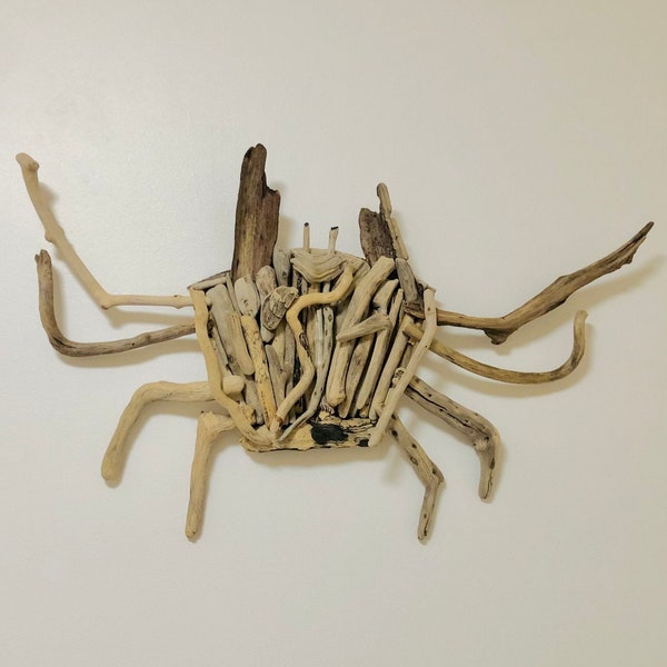 Driftwood Crab Etsy