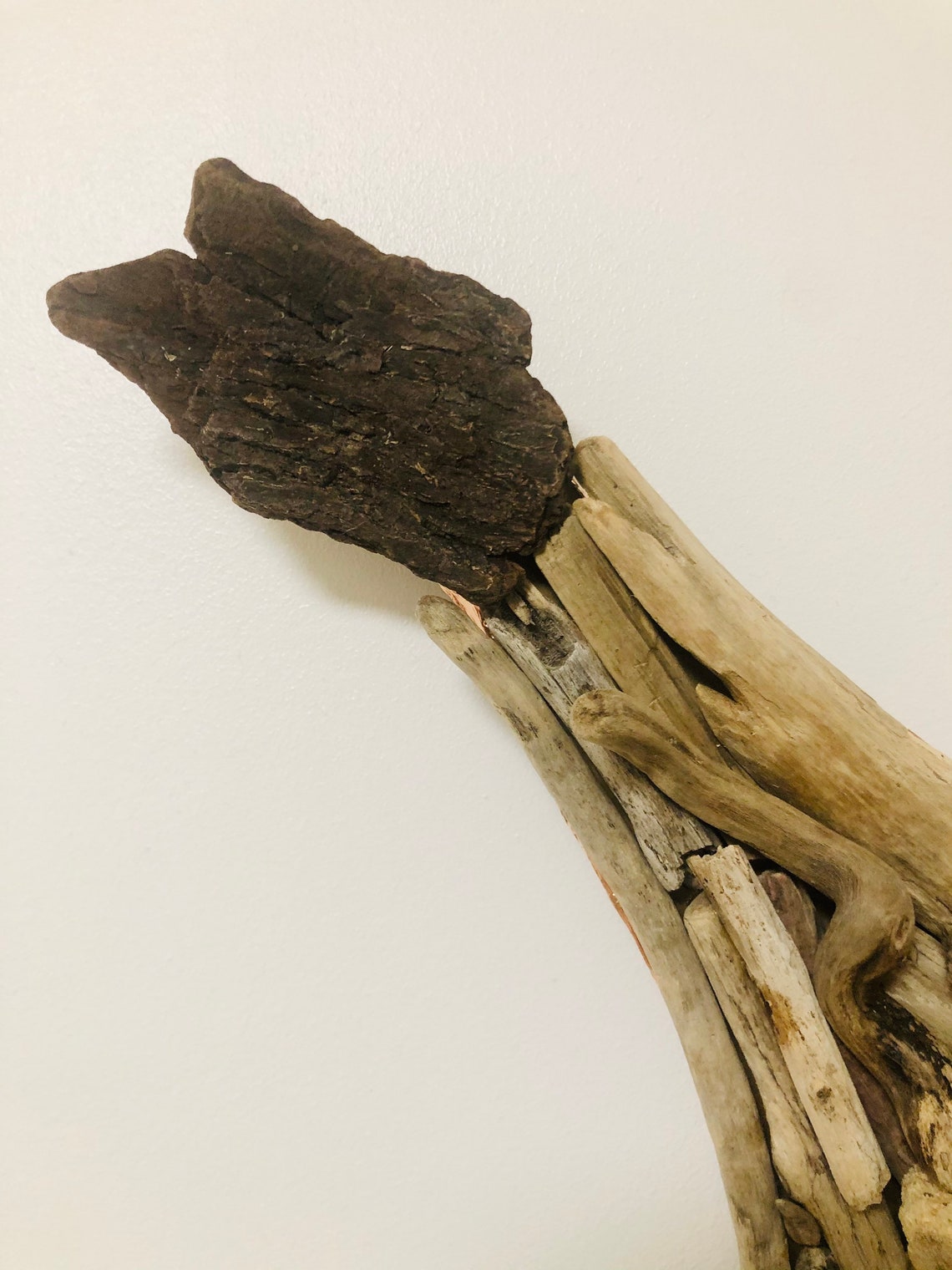 Driftwood seal driftwood wall art large seal sculpture Etsy