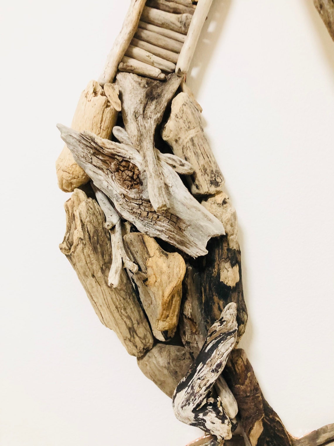 Mermaid driftwood wall art driftwood mermaid large mermaid Etsy