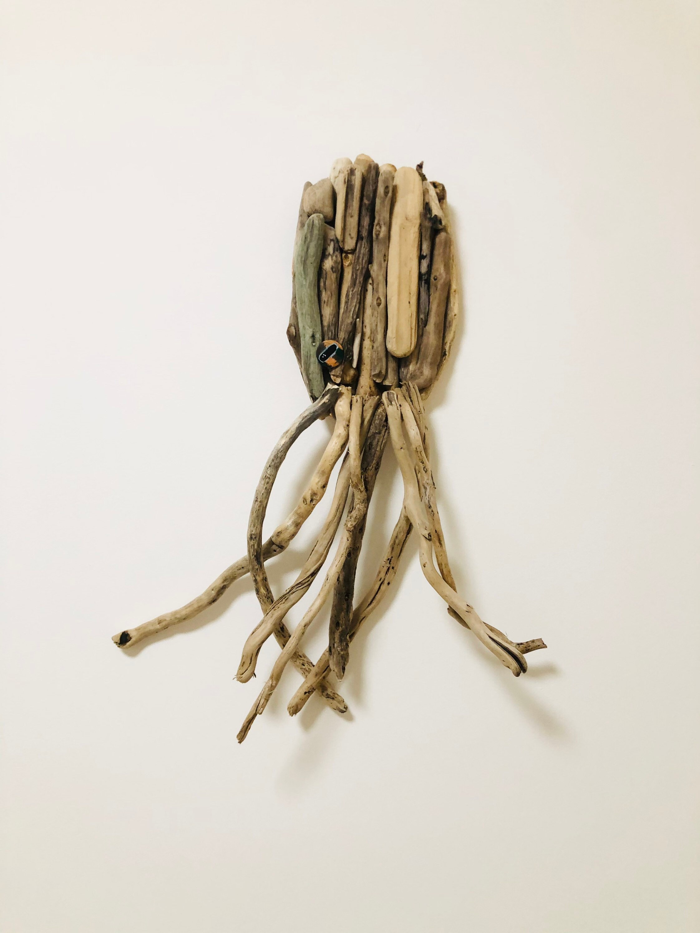Driftwood Octopus, Driftwood Wall Art, Octopus Wall Hanging, Octopus
