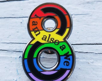 I Am Also A We v3.0 - Rainbow Infinity Sense8 Pin