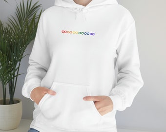 Rainbow Infinity Hoodie Sweatshirt - Pride sweatshirt - Gay - Lesbian - LGBT