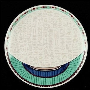 Vintage 1970s Mikasa Indian Feast Pharoah Stoneware PLATTER Rare Hard to Find!