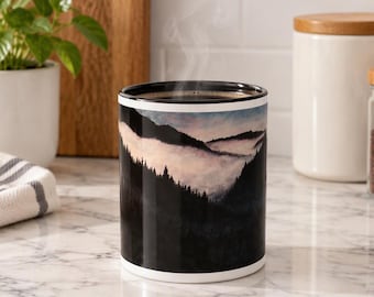 Misty Mountain Forest Mug | 11 oz Accent Mug
