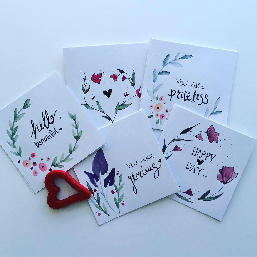 Mini Greeting Cards Friendship 