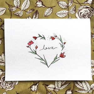 Valentinstagskarten