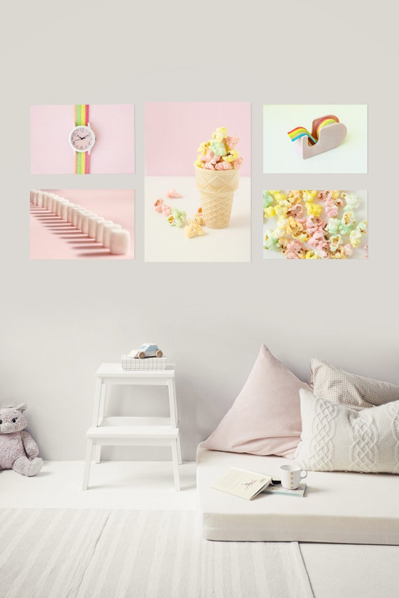 Little Girl Room Decor Wall Art Prints Girls Sparkles Etsy