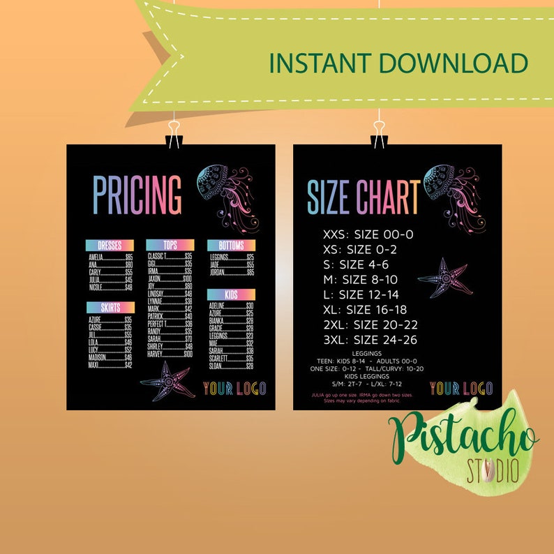 Llr Irma Sizing Chart