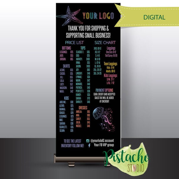 Llr Fashion Detalista Druku Niestandardowy Banner Fashion Etsy