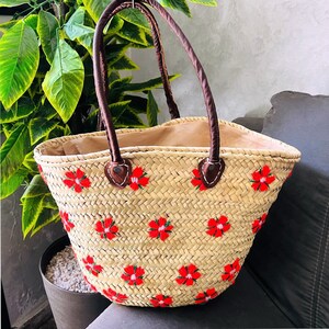 Jeanne damas straw bag store