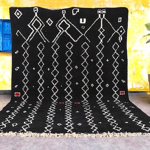 Moroccan Rugs - Handmade Beni Ourain Style - berber area rug - Large authentic Moroccan rug - Teppich marokko