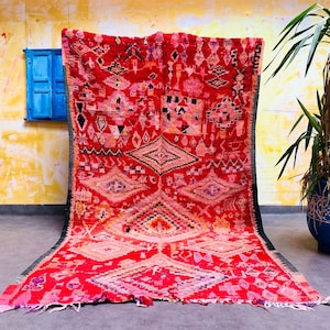 Morocco rug 5x10 Soft Moroccan lovely beni ourain rug FREE SHIPPING