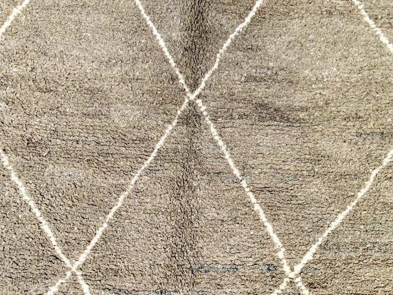 Moroccan Rug 6x9 Fabulous Beni Ourain Morocco Rug Hand Etsy