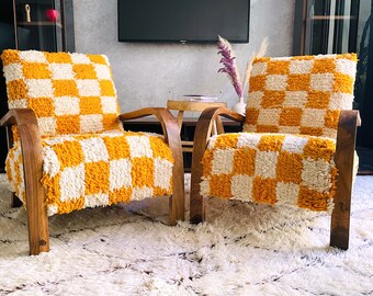 Set di poltrone di metà secolo Poltrona lounge retrò Sedia