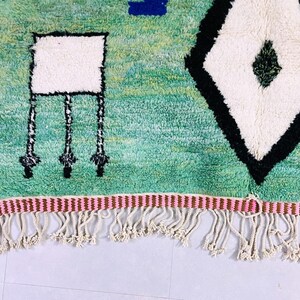 Soft and cozy Moroccan rug, perfect for bohemian interiors.