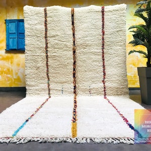 Moroccan Rugs - Handmade Beni Ourain Style - berber area rug - Large authentic Moroccan rug - Teppich marokko