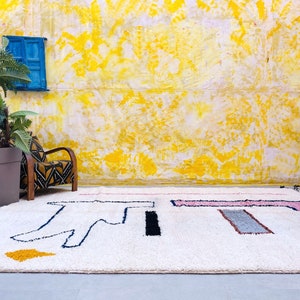 area rug, moroccan rug, rugs for living room, handmade rug, boho rug, Beniourain rug, berber rug, oriental rug, moroccan area rug, tapis marocain, berber moroccan rug,	colorful rug, apartment decor,