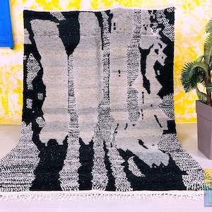 handmade rug, Moroccan rug, Beni ourain rug, wool berber rug, Custom rug, Rugs For Living Room, Berber Rug, Moroccan berber rug, area rug