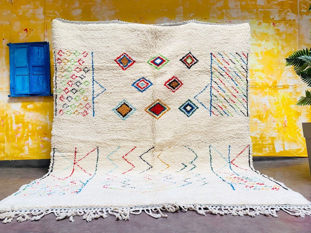 Beni Ourain Rug Custom Orders, All Sizes Moroccan Wool Rug, Authentic