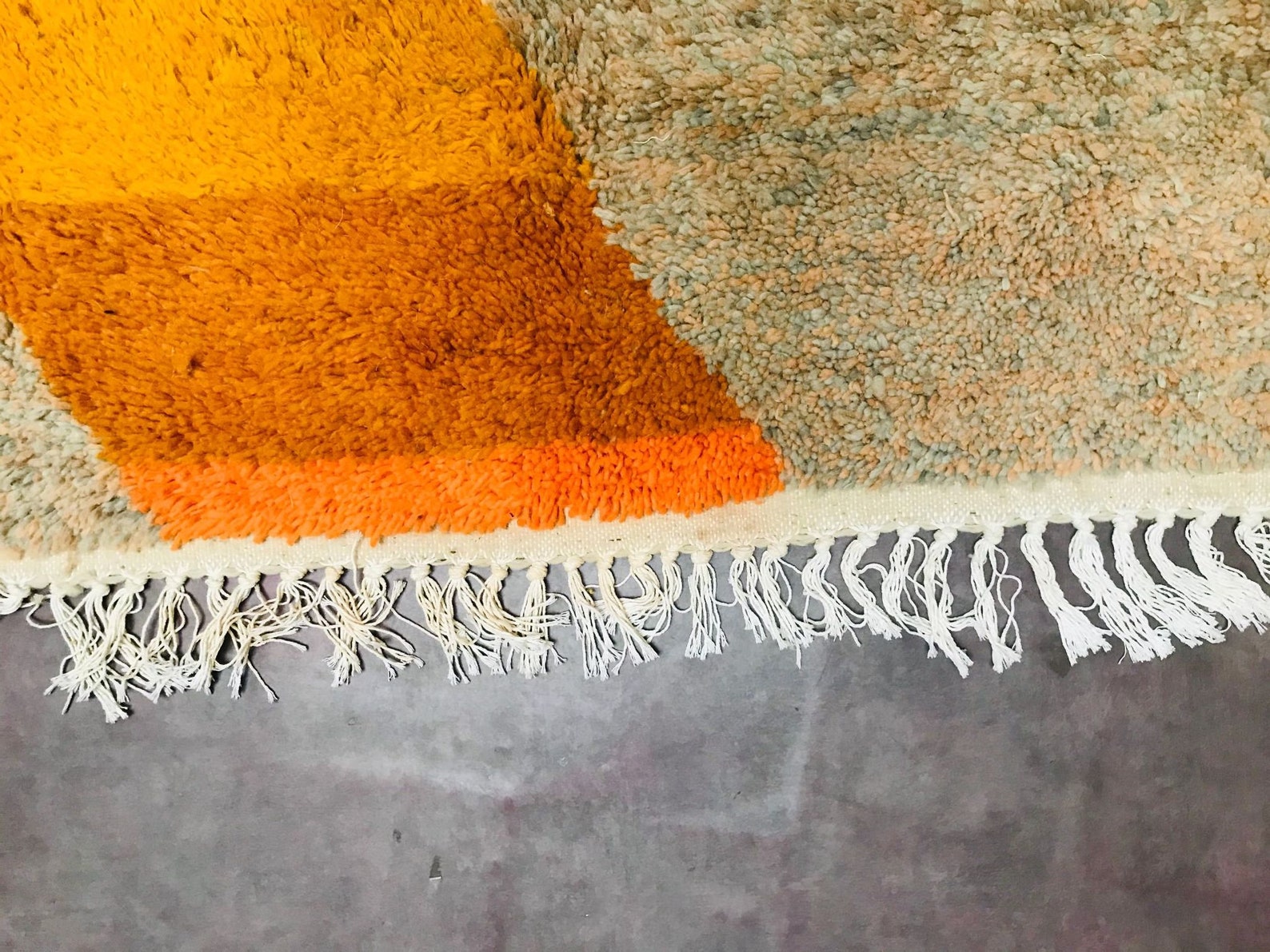 Beni Ourain Rug Authentic Moroccan Rug Berber Carpet Etsy