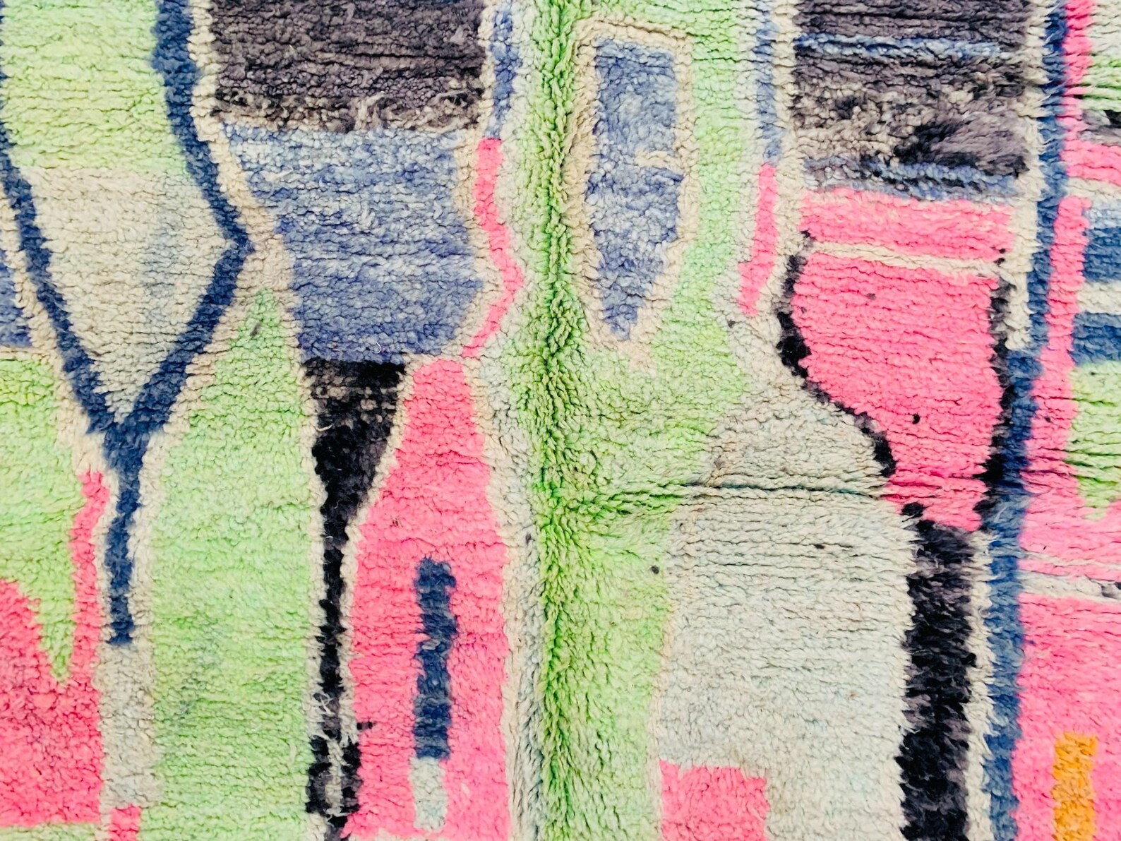 Berber Moroccan Rug 5.8 FT X 8.5 FT Old Moroccan Rug Bohemian Etsy